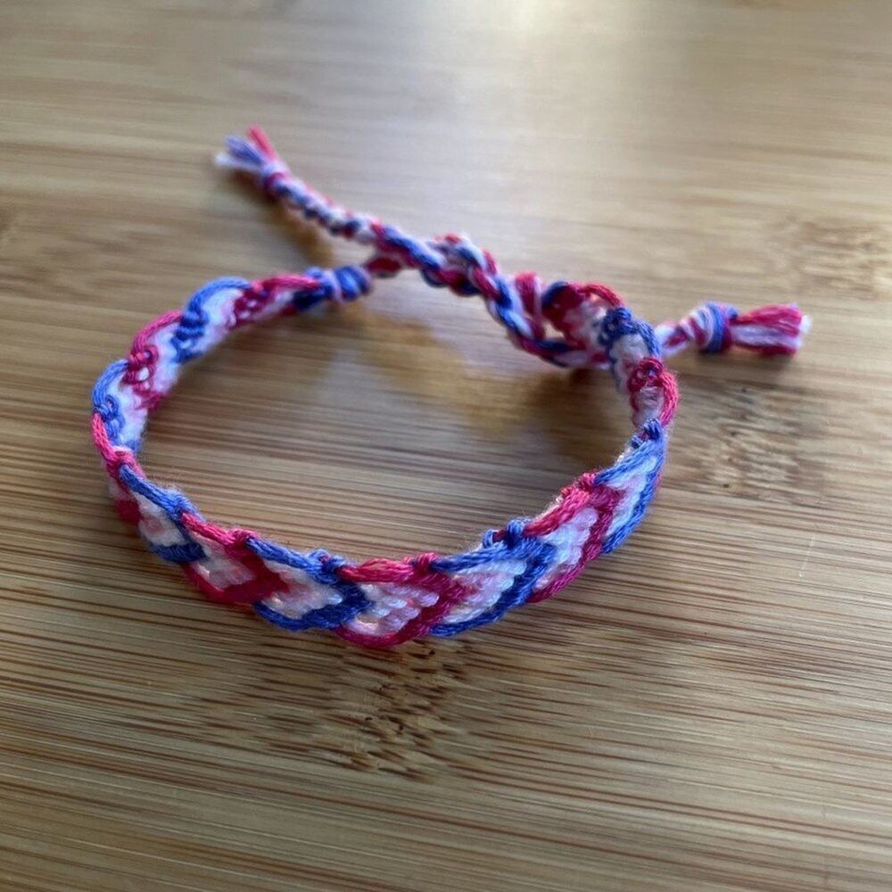 Amanda Woven Bracelet anklet trendy comfortable tie embroidery thread woven gift